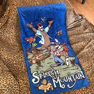 Splash Mountain Beach Towel